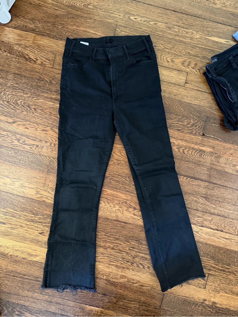 MOTHER hustler ankle fray
